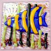 4"x4" Fused Fish tile. Fish and kelp have movement and depth.