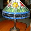 Lazy Daisy Lamp (18"). Sold at school auction. Signatures are those of our son's 8 grade class (Class of 2004).